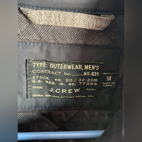 J Crew Vest Mens 1990 Medium  Full Zip Quilted Vest Primaloft Outerwear - Picture 2 of 4